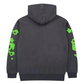 Sp5der Beluga Hoodie Slate Grey/Green