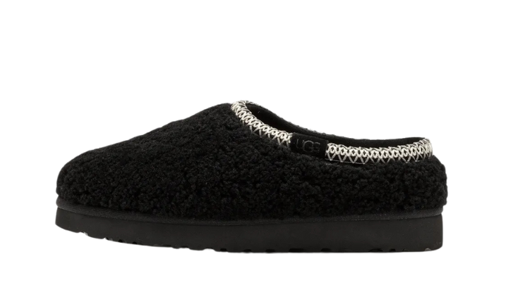 UGG Tasman Maxi Curly Slipper Black (Women's)