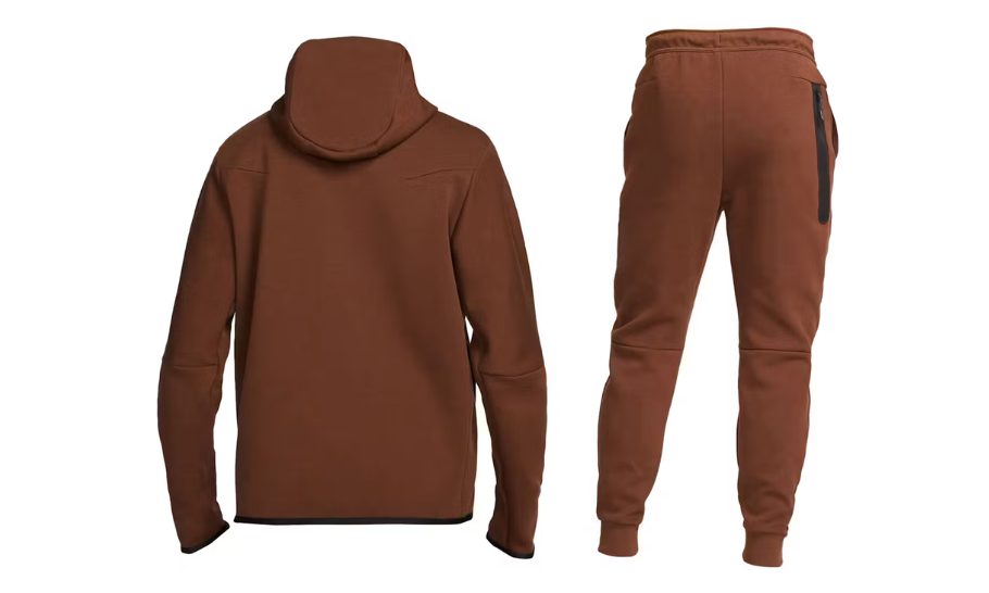 Nike Sportswear Tech Fleece Hoodie &amp; Joggers Set Cacao Wow/Black