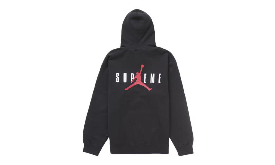 Supreme Jordan Hooded Sweatshirt (FW24) Black