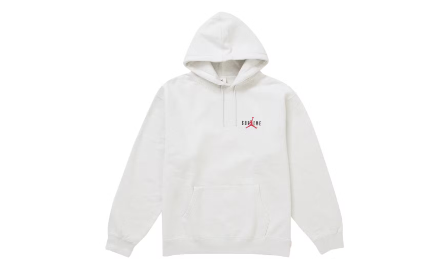 Supreme Jordan Hooded Sweatshirt (FW24) Ash Grey