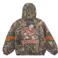 Supreme Mitchell & Ness NCAA Hooded Stadium Jacket Woodland Camo