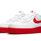 Nike Air Force 1 Low White Red Midsole