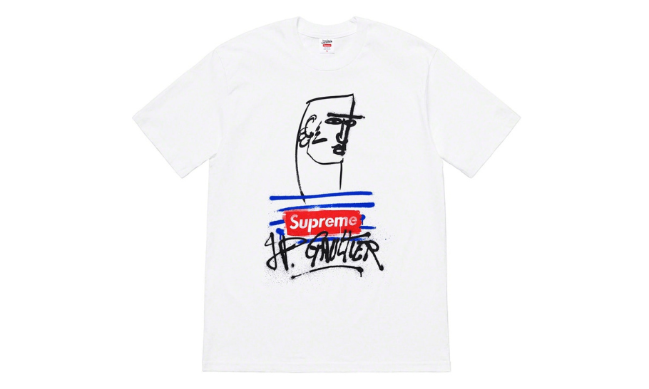 Supreme Jean Paul Gaultier Tee White