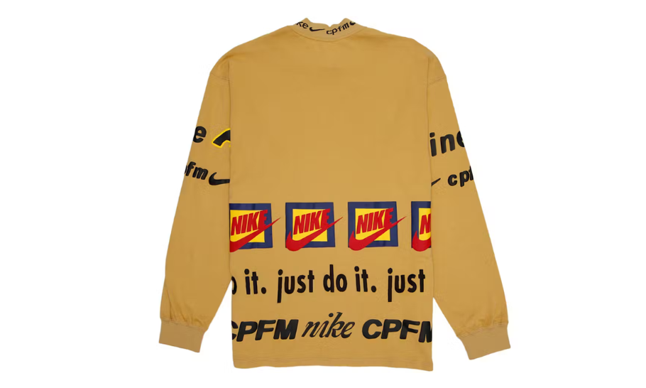 Nike x Cactus Plant Flea Market L/S T-shirt Mustard Yellow