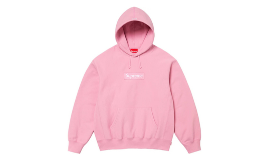 Supreme Box Logo Hooded Sweatshirt Sweatshirt (FW24) Pink