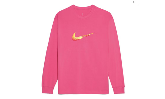 Jacquemus x Nike Le T-Shirt Manches Longues Orange Dark Pink