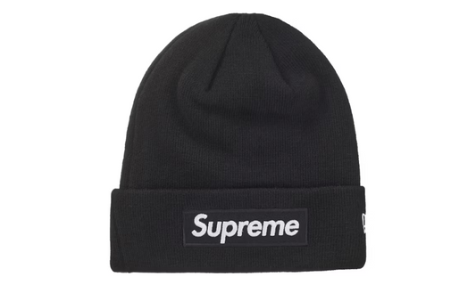 Supreme New Era Box Logo Beanie (FW24) Black