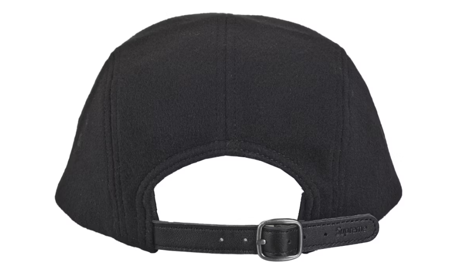 Supreme Wool Camp Cap (FW24) Black