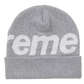 Supreme Big Logo Beanie (FW24) Ash Grey