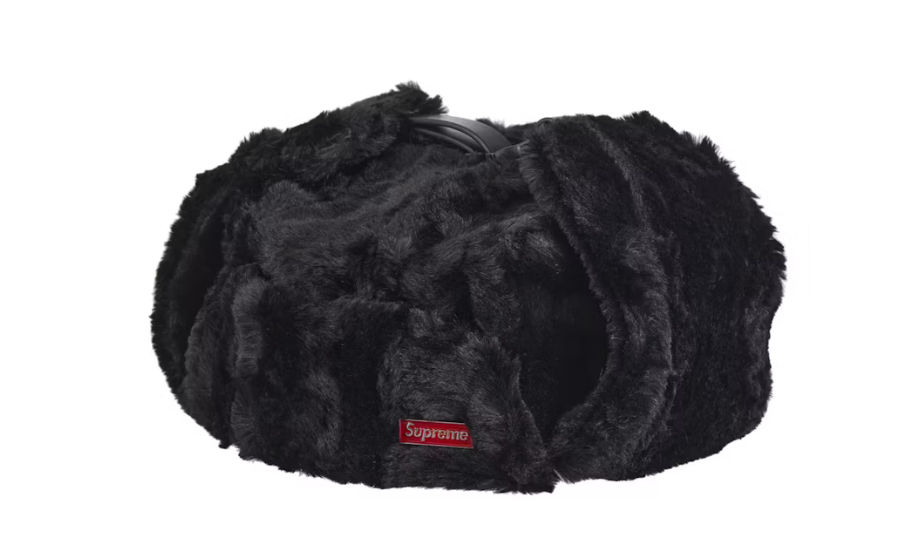 Supreme Ushanka Hat Black