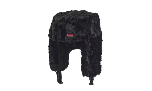 Supreme Ushanka Hat Black