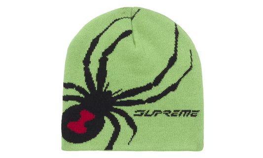 Supreme Spyder Beanie Green