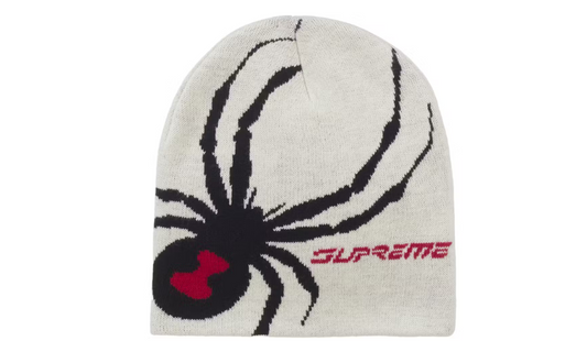 Supreme Spyder Beanie White