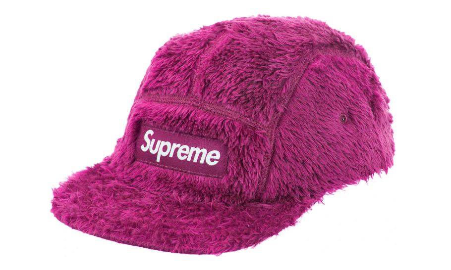 Supreme Fuzzy Camp Cap Pink