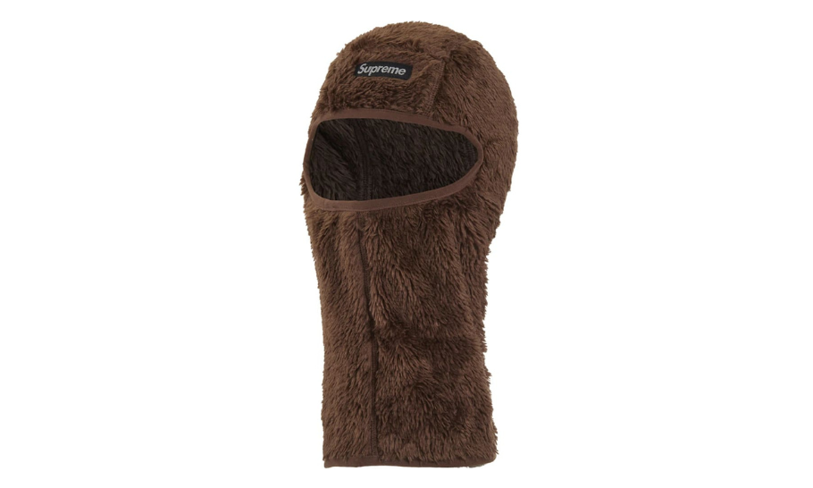 Supreme Fuzzy Balaclava Brown