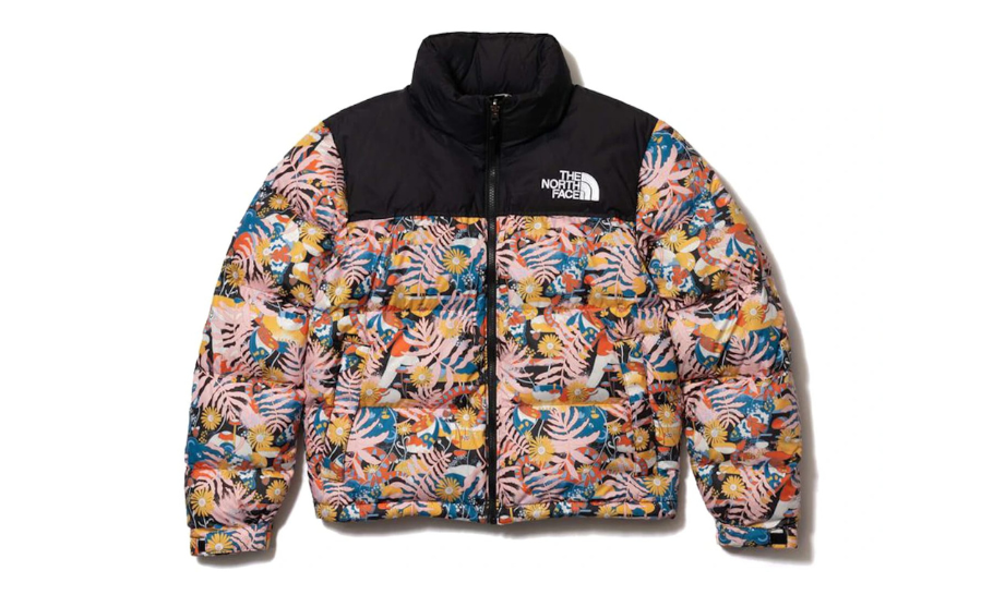 The North Face Womens 1996 Printed Retro Nuptse Jacket Naomi Otsu Print