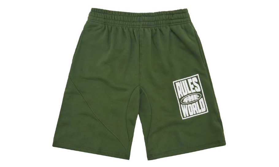 Corteiz RTW Shorts Forest Green