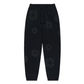 Denim Tears Cotton Wreath Sweatpants Black Monochrome