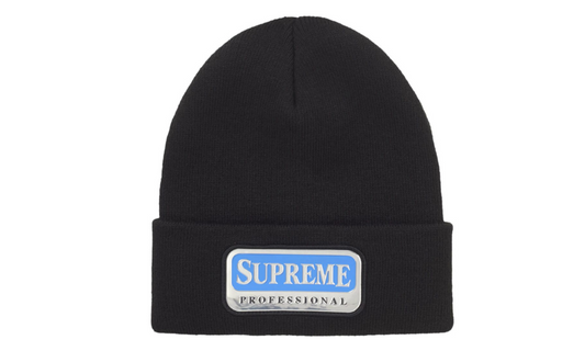 Supreme Professional Beanie Black