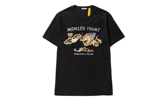 Moncler X Fragment by Hiroshi Fujiwara Dragon T-shirt Black