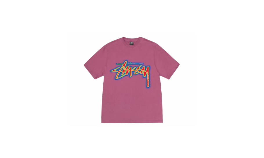 Stussy Thermal Stock Tee Berry