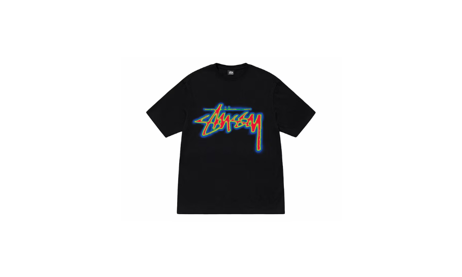 Stussy Thermal Stock Tee Black