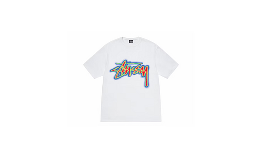 Stussy Thermal Stock Tee White