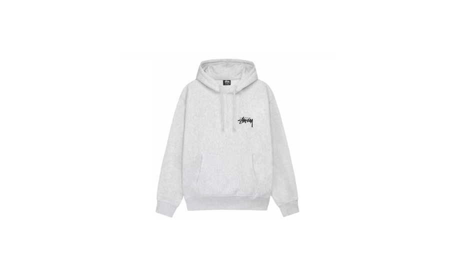 Stussy Cherries Hoodie Ash Heather