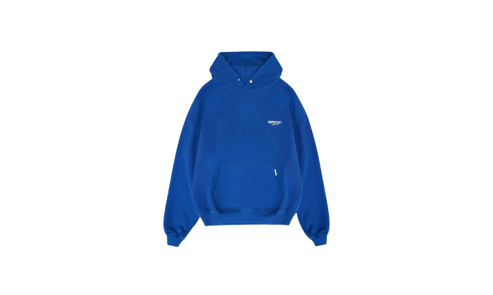 Represent Owner's Club Hoodie Cobalt Blue/White