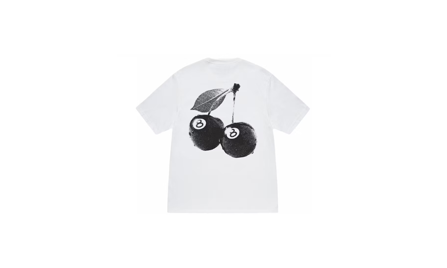 Stussy Cherries Tee White