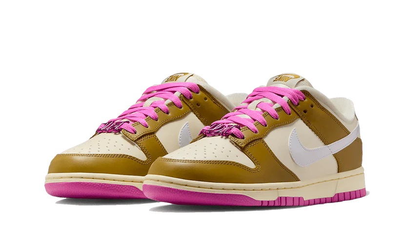 Nike Dunk Low SE Just Do it Bronzine Pink (Women's)