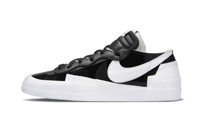 Nike Blazer Low Sacai Black Patent Leather