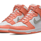 Nike Dunk High Salmon Grey