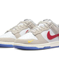 Nike Dunk Low Light Iron Ore Red Blue