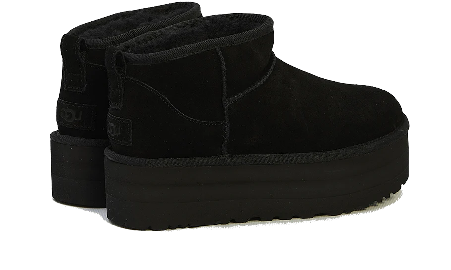 UGG Classic Ultra Mini Platform Boot Black (Women's)