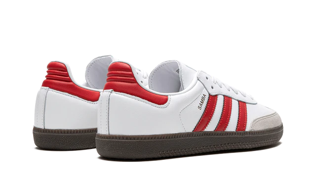 adidas Samba OG White Better Scarlet