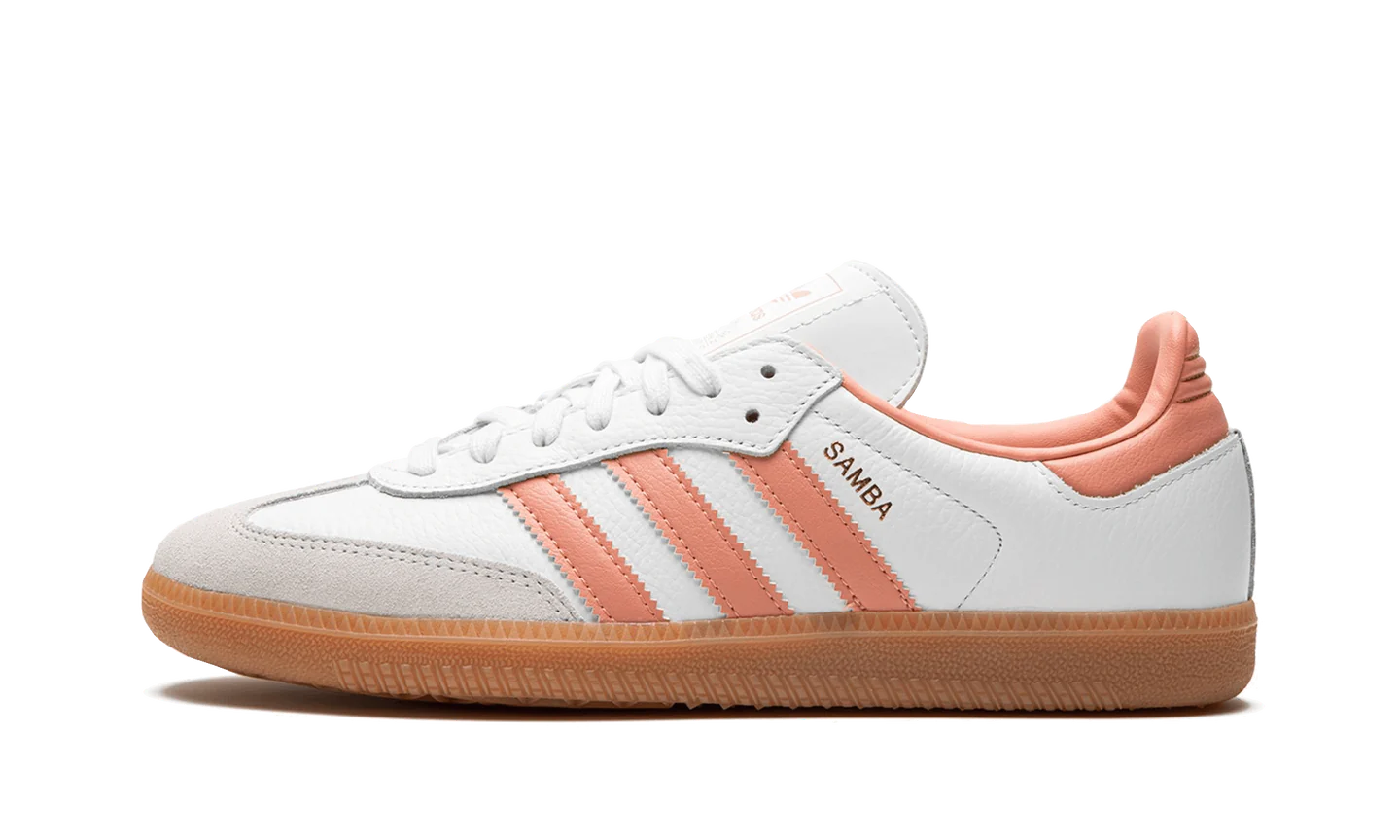 adidas Samba OG White Wonder Clay Gum (Women's)