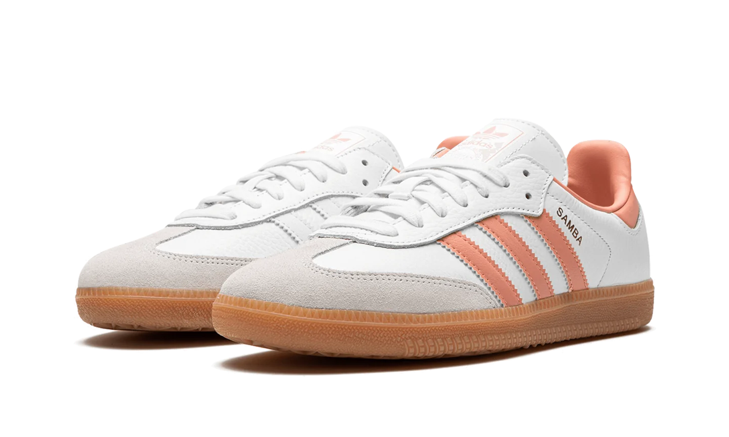 adidas Samba OG White Wonder Clay Gum (Women's)