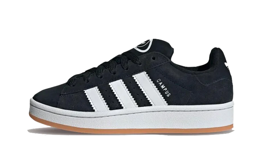 adidas Campus 00s Black White Gum (Kids)