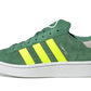 adidas Campus 00s Preloved Green Solar Yellow (Kids)