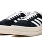 adidas Gazelle Bold Core Black White (Women's)