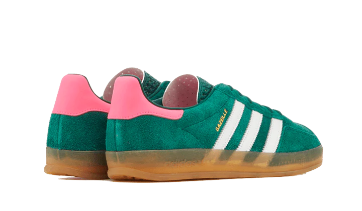 adidas Gazelle Indoor Collegiate Green Lucid Pink (Women's)