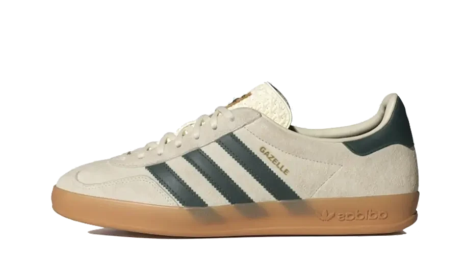 adidas Gazelle Indoor Cream White Collegiate Green Gum