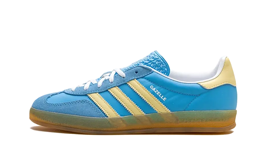 adidas Gazelle Indoor Semi Blue Burst Almost Yellow (Women's)