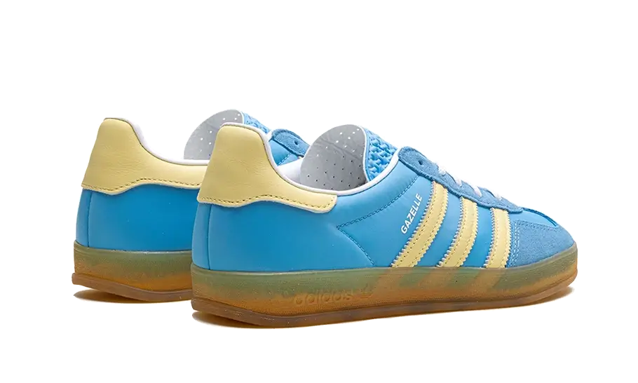 adidas Gazelle Indoor Semi Blue Burst Almost Yellow (Women's)