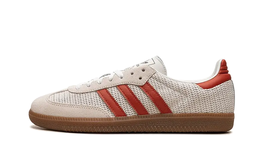 adidas Samba OG Crystal White Preloved Red