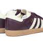 adidas Samba OG Maroon Gold Metallic (Women's)