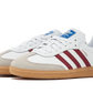 adidas Samba OG White Burgundy Gum