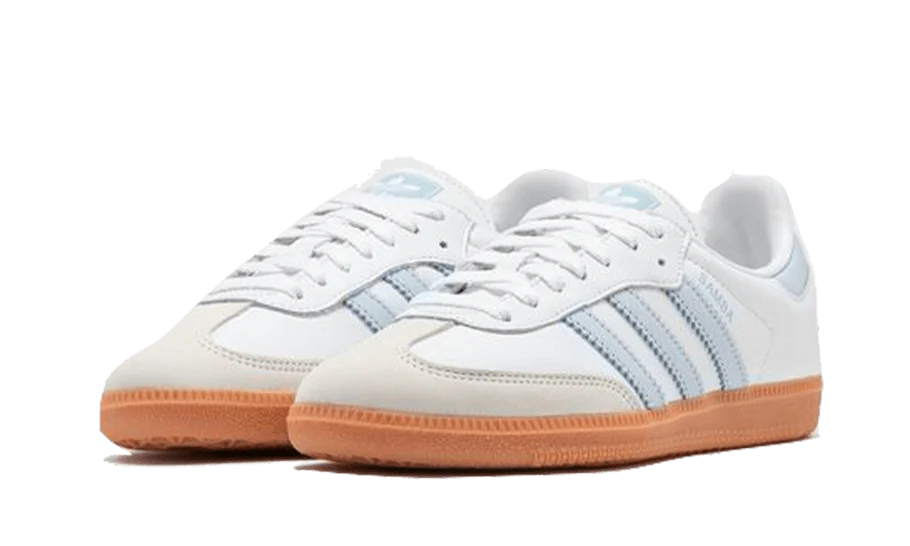 adidas Samba OG White Halo Blue Gum (Women's)